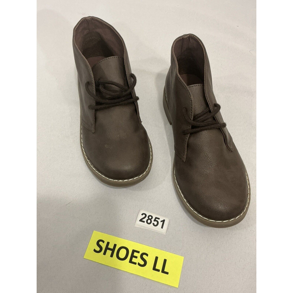 Kids Children’s Place 6 Brown Chukka Lace Up Ankle Shoes NWOT